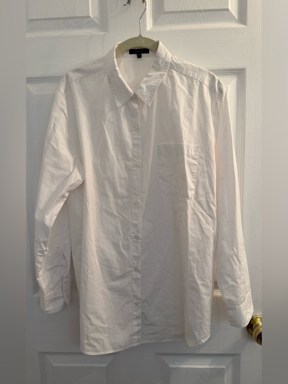 Quince White Men's Classic Button-Down Shirt